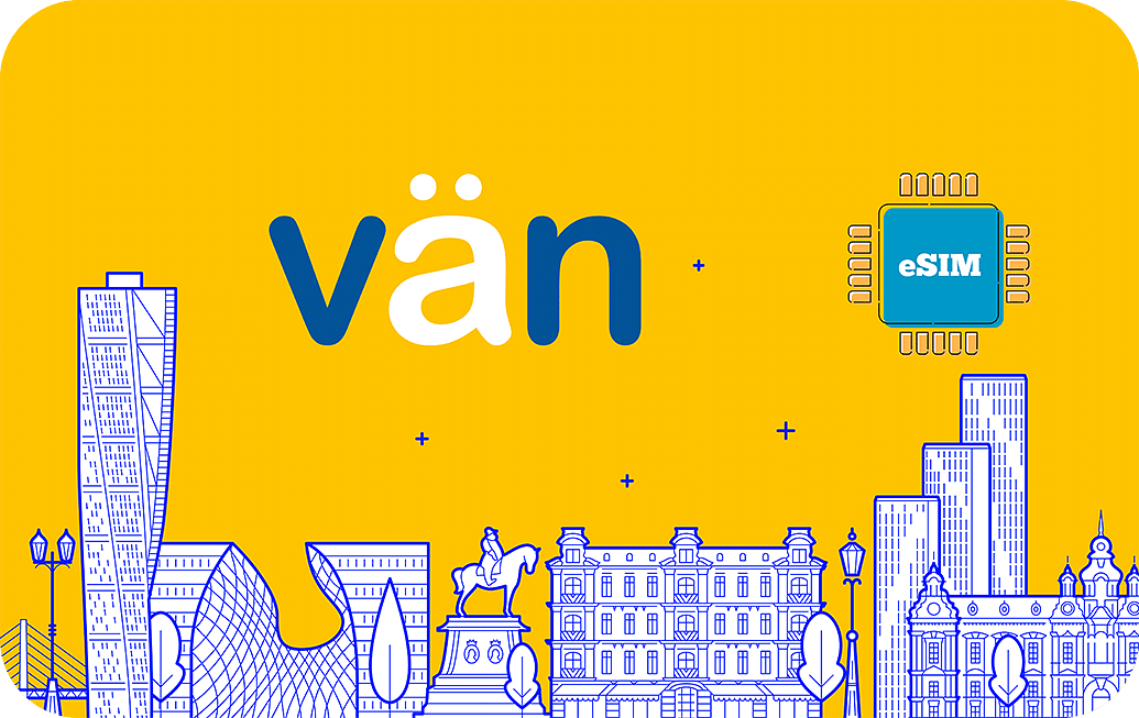 Sweden eSIM with 20GB data for 30 days