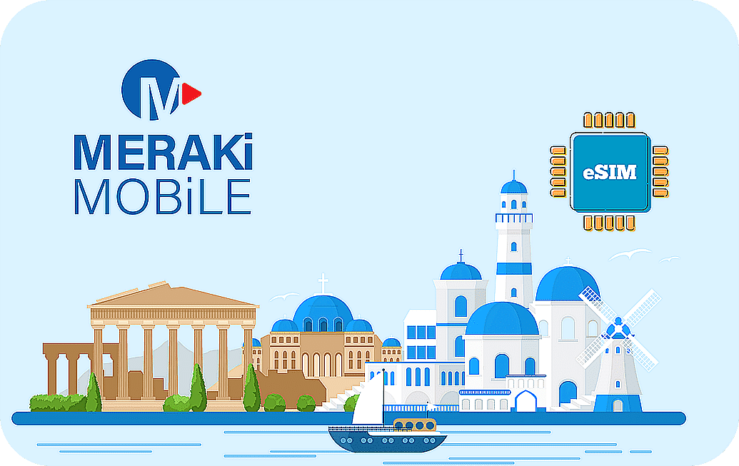 Greece eSIM with 20GB data for 30 days