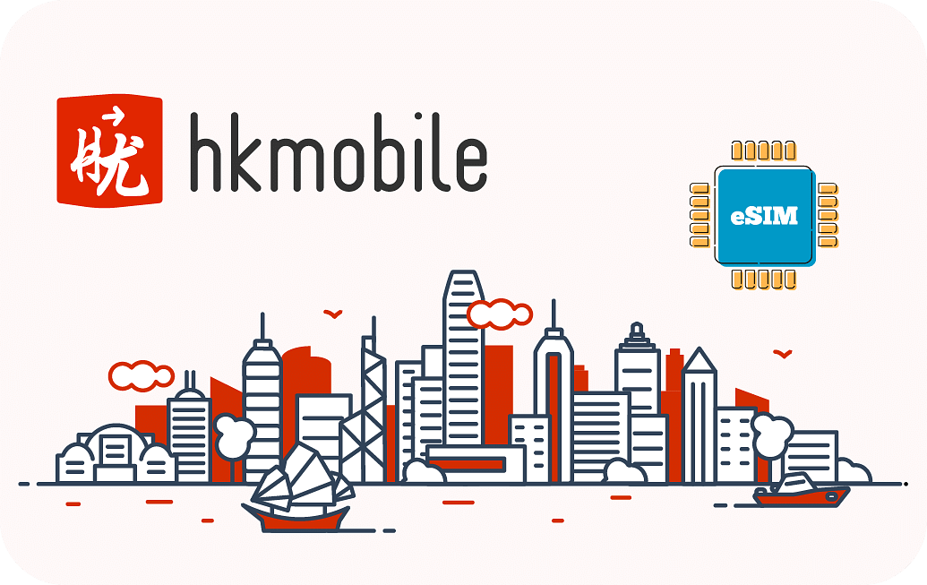 Hong Kong eSIM with 5GB data for 30 days