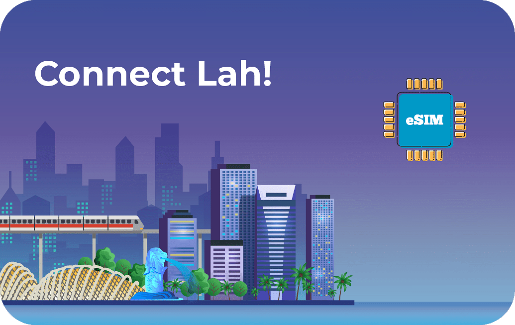 Singapore eSIM with 20GB data for 30 days