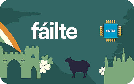 Ireland eSIM with 5GB data for 30 days