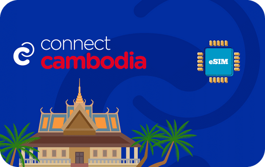 Cambodia eSIM with 3GB data for 30 days
