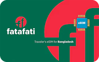 Banglades 10GB adatforgalmú eSIM 30 napig