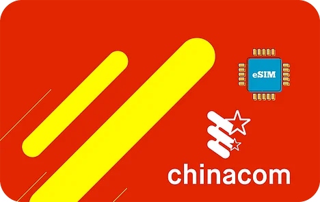 Kína 2GB adatforgalmú eSiM 15 napig