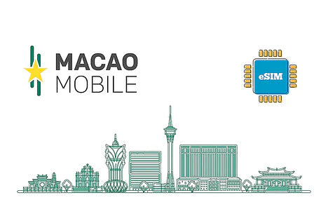 Macau 1GB adatforgalmú eSIM 7 napig