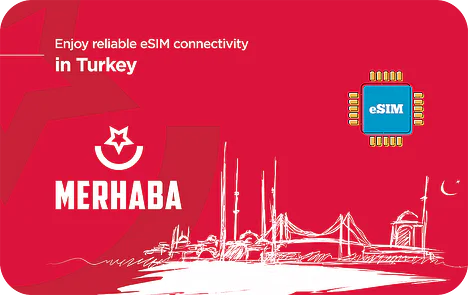 Törökország 3GB adatforgalmú eSIM 30 napig