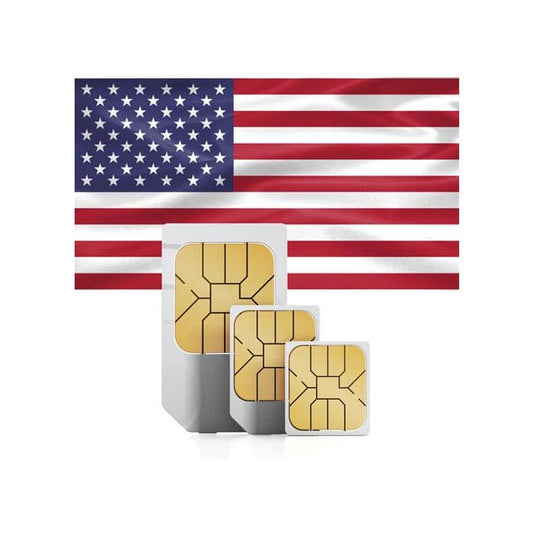 „Miłośnik Internetu” USA Sim – z transferem danych 12 GB