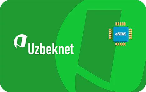 Üzbegisztán 1GB adatforgalmú eSIM 7 napig